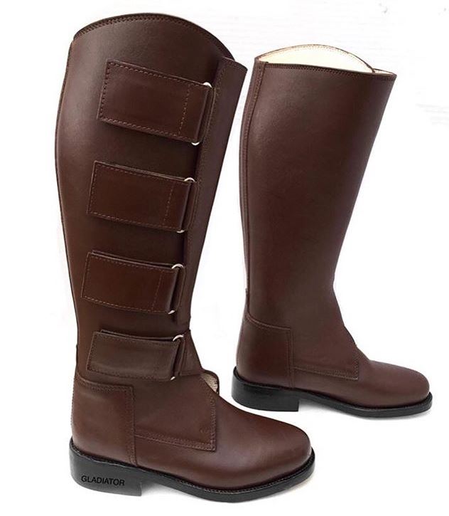 3Strap Velcro Polo Player Boots